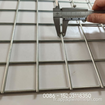 Panneau de grille de mailles de fil métallique soudé galvanisé